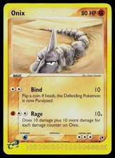 Pokemon Card Sandstorm Onix 71/100 Common