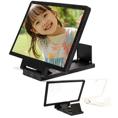 Screen Magnifier, 3D HD Mobile Phone Magnifier Projector Screen I7R8 H1K7