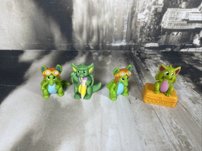 1999 Weetabix Weetos Cereal Pocket Dragon Set Mint