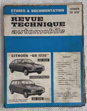 Revue technique Citroen GS