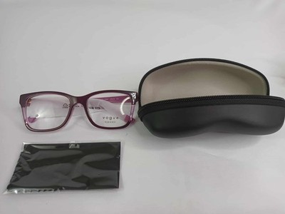 Vogue Eyewear Women's VO 5556-F Low Bridge Fit Rectangular Frames / Purple Lilac