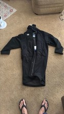 SURFFUR WaterParka Black Fleece Changing Robe Waterproof Adult Unisex New SizeXL