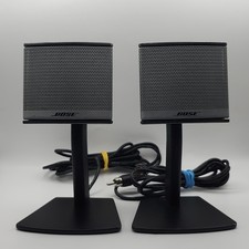 Set of Bose Companion 3 Series II Multimedia Satellite Computer Speakers