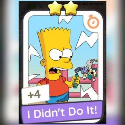 1 x I Didn't Do It! (  ) - BONUS SET - Mono_Poly_Go Stickers - Best Service