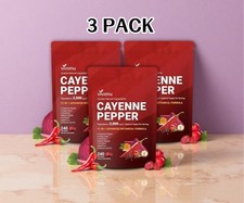 3PCS Cayenne Pepper Softgels Supplement,Suppo...