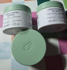 LOT OF 3 Christophe Robin Hydrating Cream Scrub 1.3 oz X 3 120 mL total NEW