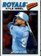 2026 Topps Heritage #365 Kyle Isbel Chrome
