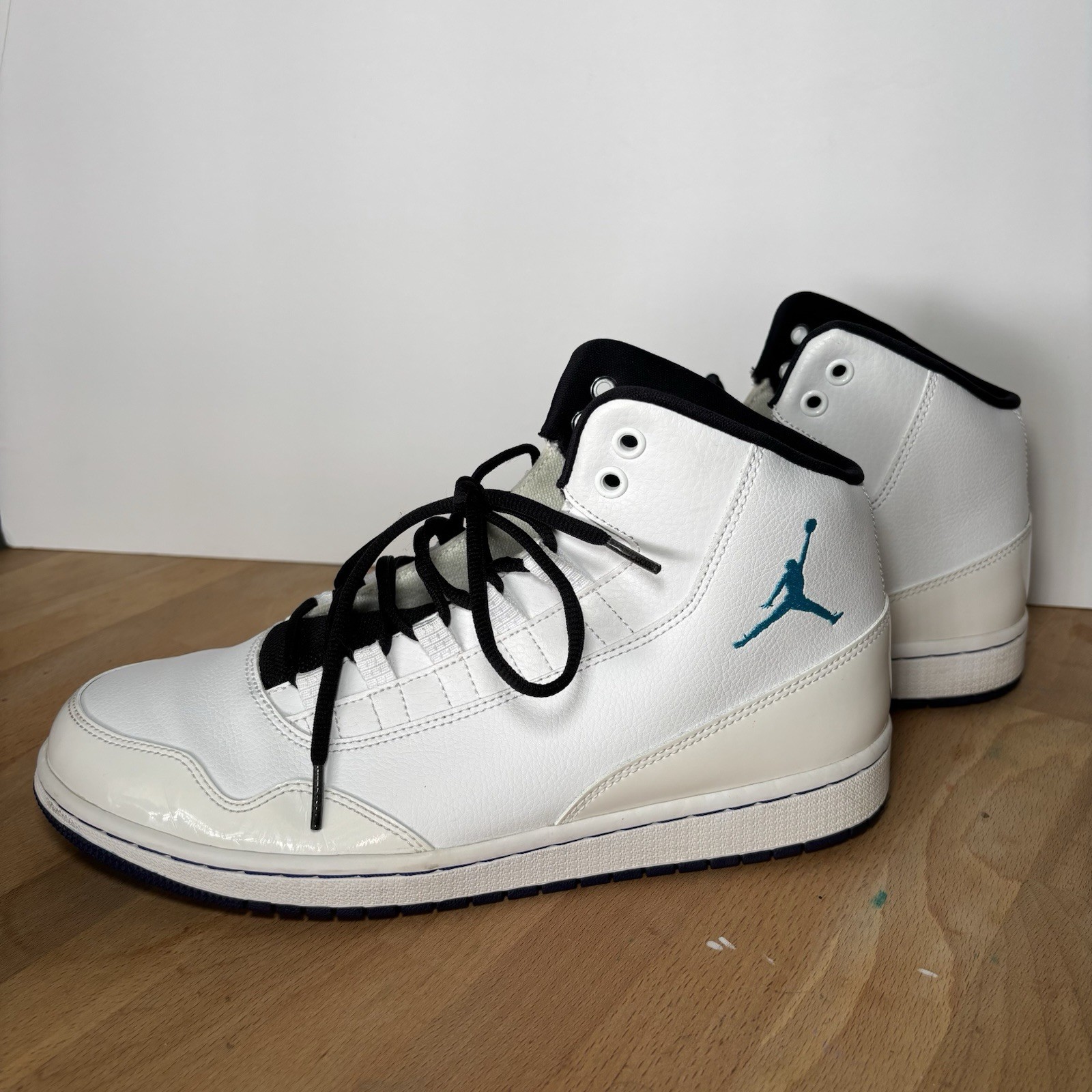 Nike Air Jordan Executive White / Blue Lagoon Shoes - Men’s Size 11 thumbnail 5