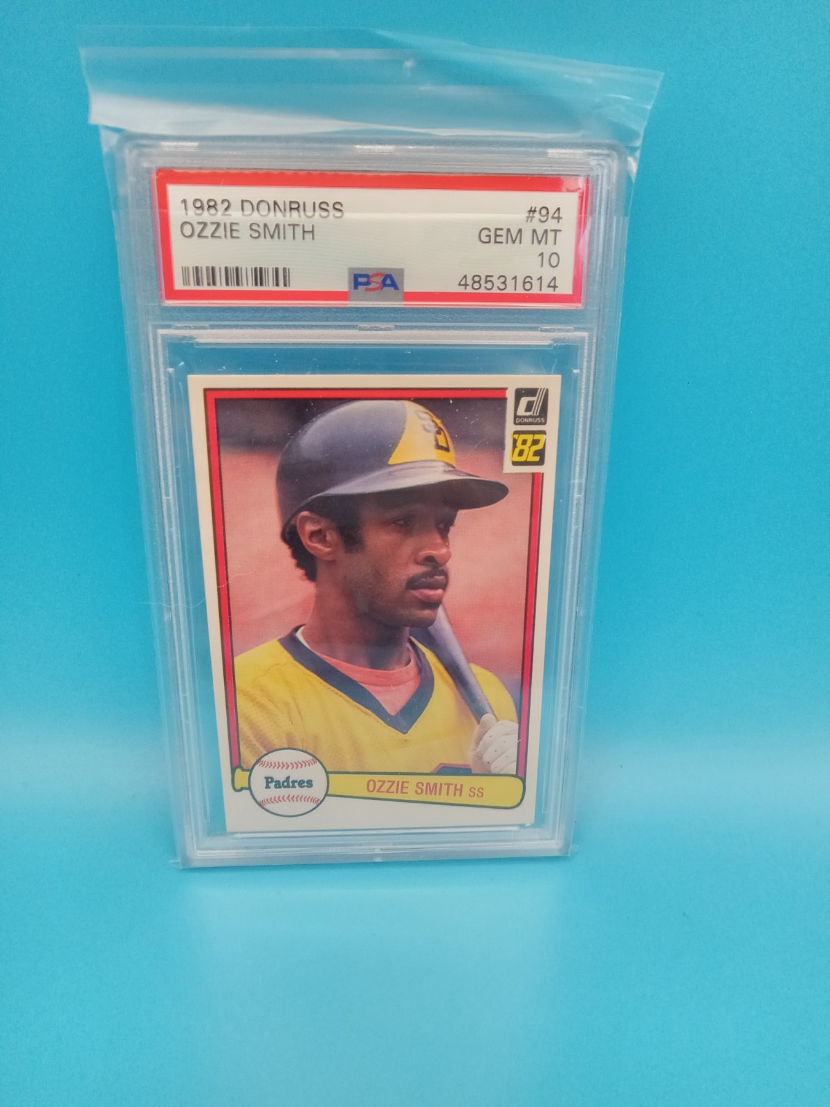 1982 DONRUSS #94 OZZIE SMITH PSA 10