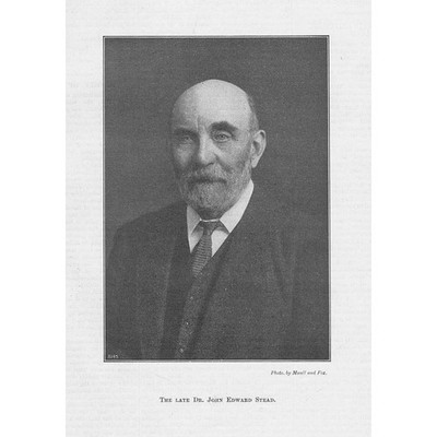 Dr John Edward Stead British Metallurgist Antique Engineering Print 1923