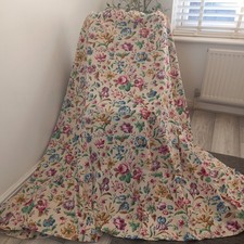Beautiful Vintage Sanderson Floral Curtains W96" D53" Vibrant Fully Lined VGC