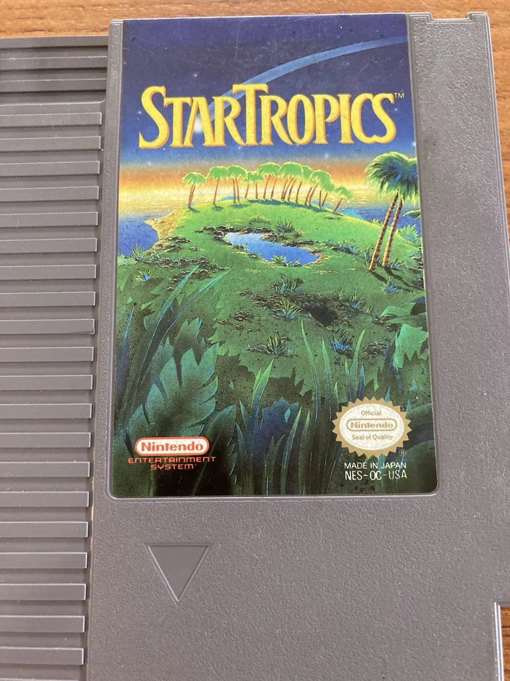 NES ~ STARTROPICS ~ Nintendo Game 3 Screw NES-OC-USA Game Cart Only NTSC - Image 2 of 4