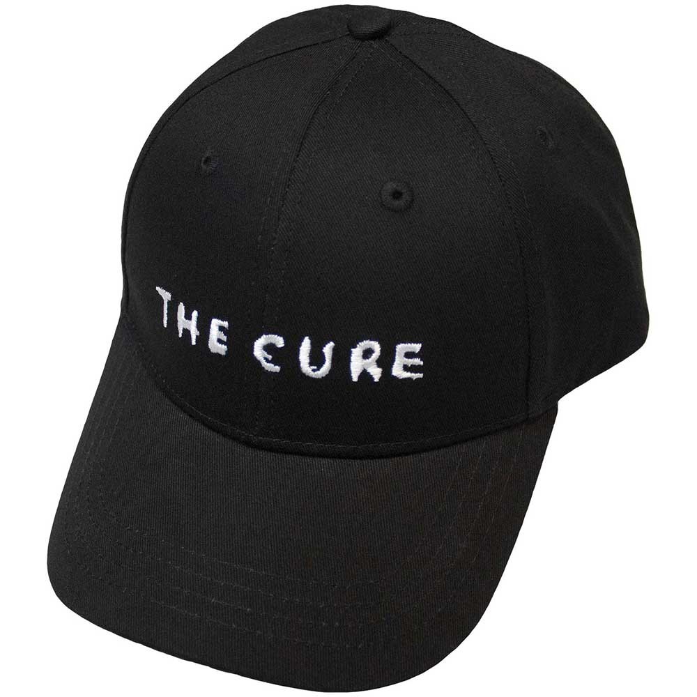 The Cure Text Logo Official Baseball Cap