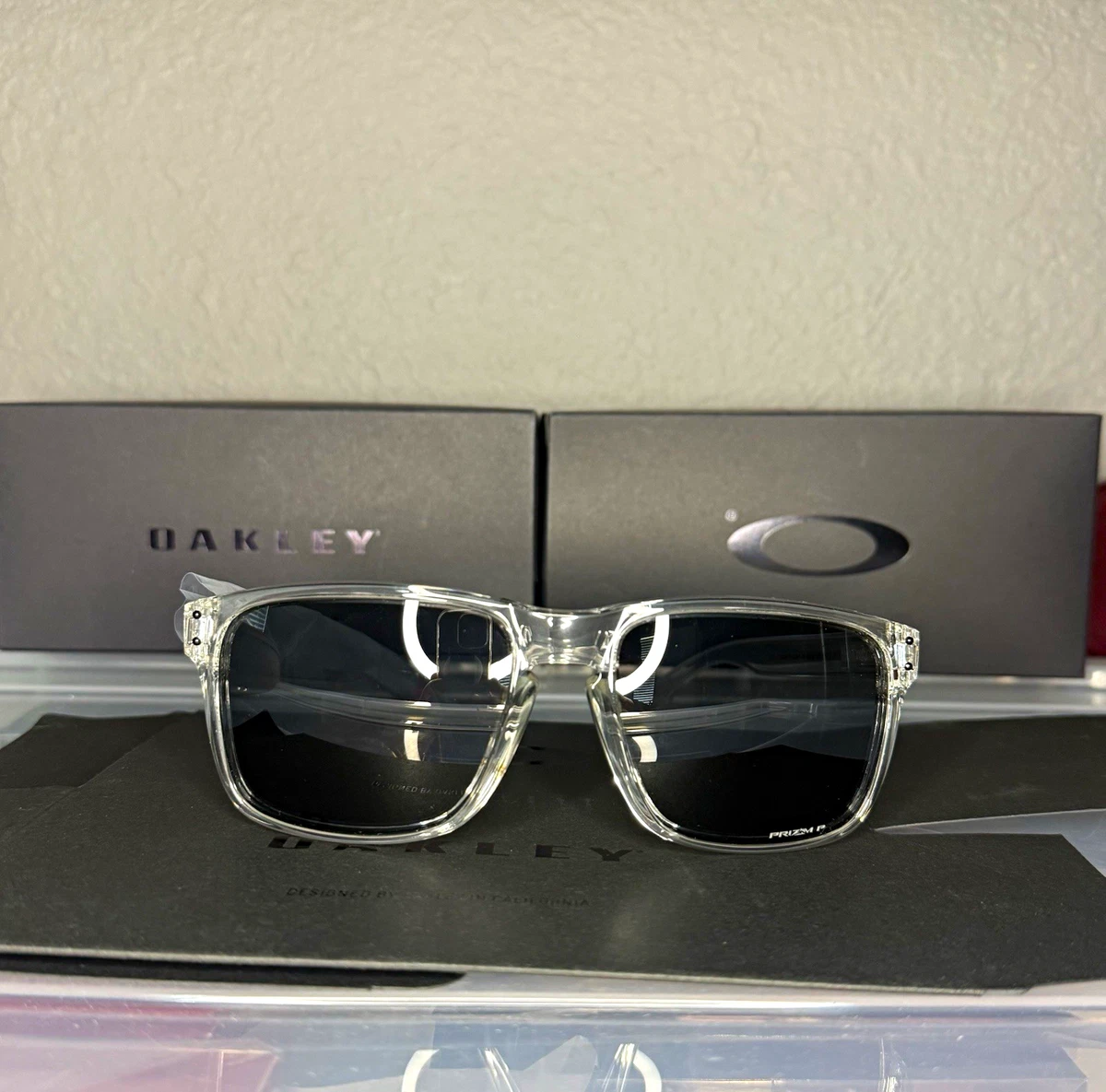 Oakley Holbrook Clear for sale | eBay