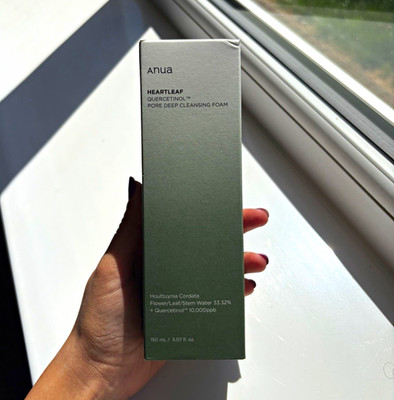 Anua Heartleaf Pore Deep Cleansing Foam with Quercetinol Houttuynia, 150ml