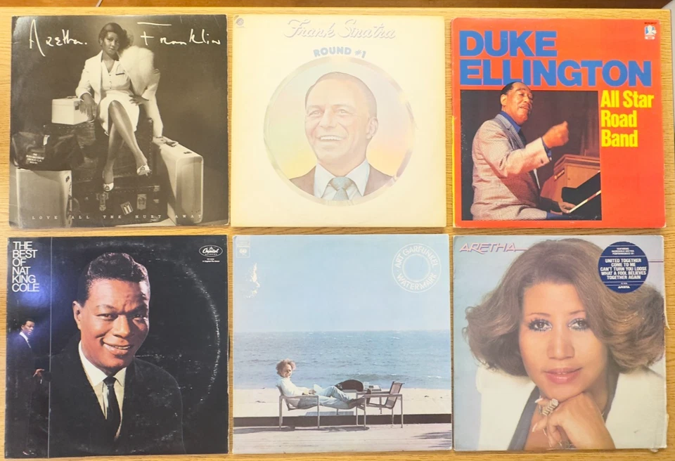 Lot of 18 Vinyl 12" Records - G+ to New -Mick Jagger, Ray Charles, Ellington etc - Image 3 of 4