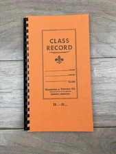 Class Record Book Hammond & Stephens Co. 1919 Teacher Grade School