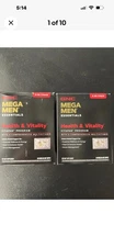 2x GNC Mega Men Essentials Health Vitality 30 Packs x2 Vitamins READ DESCRIPTION