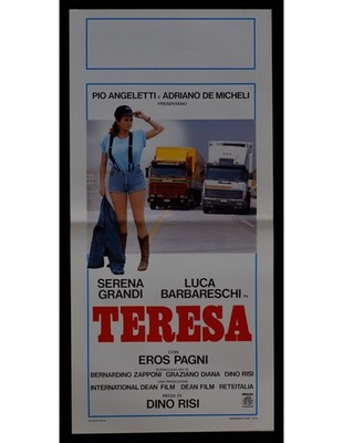 Plakat Teresa Serena Großartig Lkw Iveco Fiat Scania Dino Risi B368