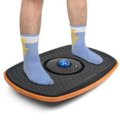 Standing Desk Anti Fatigue Mat Balance Board with Marble, 360° Rotation Exerc...