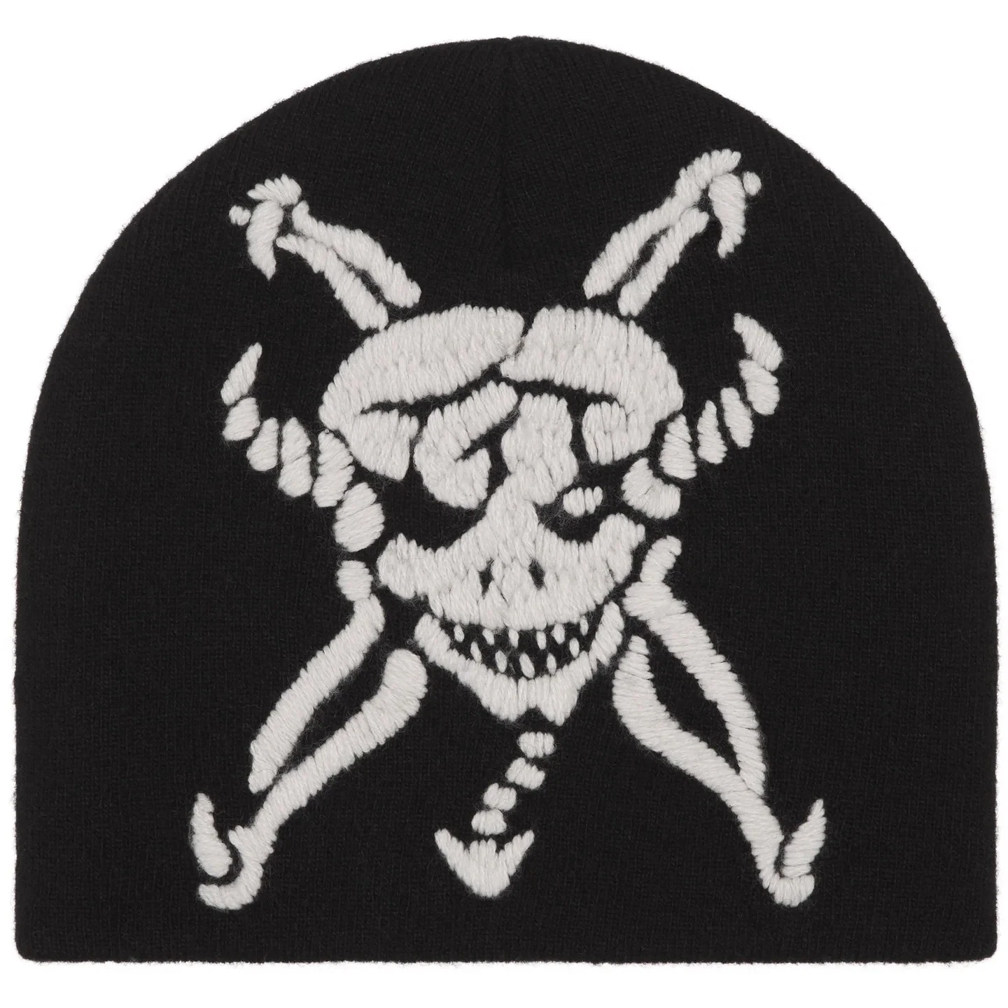 Supreme x Y's by Yohji Yamamoto Skull Beanie Black