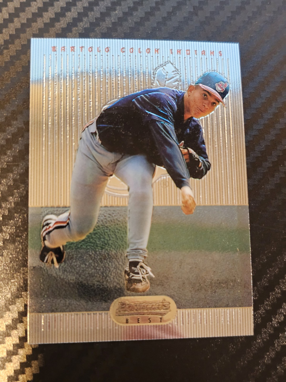 1995 Bowman's Best - Blue Bartolo Colon #73 (RC) Cleveland Indians Rookie 