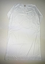 Men's White Cotton Kaftan Set Size 56 with under pants
