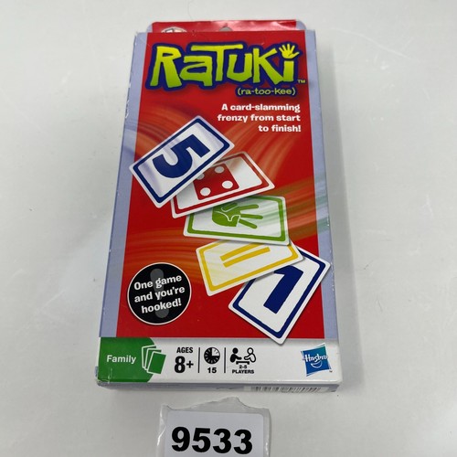 Ratuki Card Game: Card-Slamming Frenzy - Complete Hasbro 2010 FUN