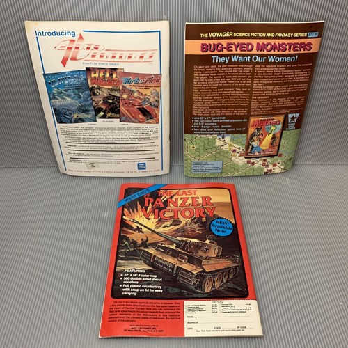 Vtg Task Force Star Fleet Battles (Commander Edition) +3 Nexus Gaming Magazines - Picture 10 of 12