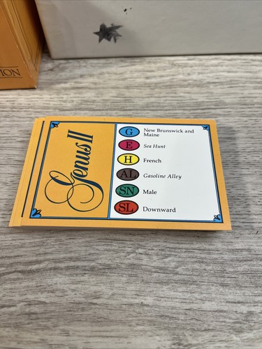 Trivial Pursuit Card CARDS ONLY FOR 1984 Master Game Genus II Edition ~500 Cards - Picture 7 of 7