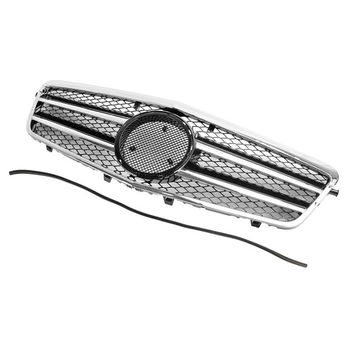 Front Bumper Grill Grille Fits Mercedes-Benz E Class W212 E350 E550 2010-2013 - Picture 13 of 13