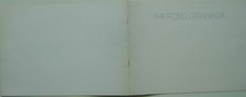 Ford Granada Saloon & Estate 1973 Sept October FA 700 Brochure