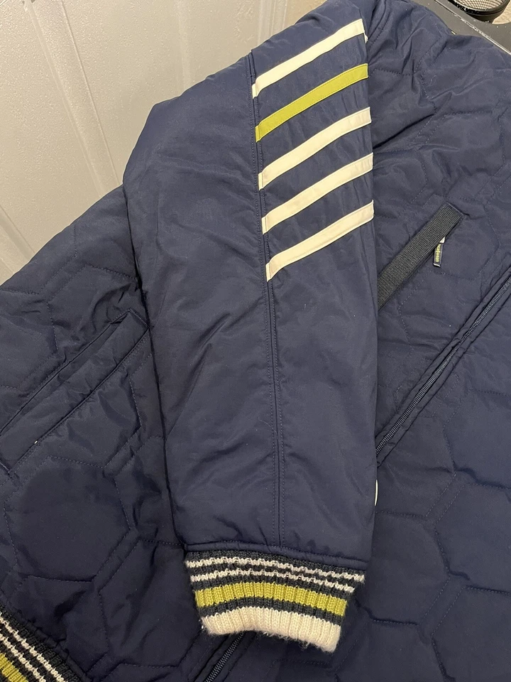 Chaqueta acolchada acolchada Roca Wear azul marino talla 2XL estilo Nueva York Foto 2 de 4