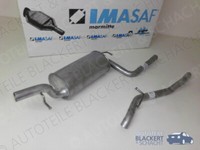 Imasaf Auspuffset Msd+Endrohr Kat für Ford Focus II Turnier 1.6 Ti+1.8 2004-2012