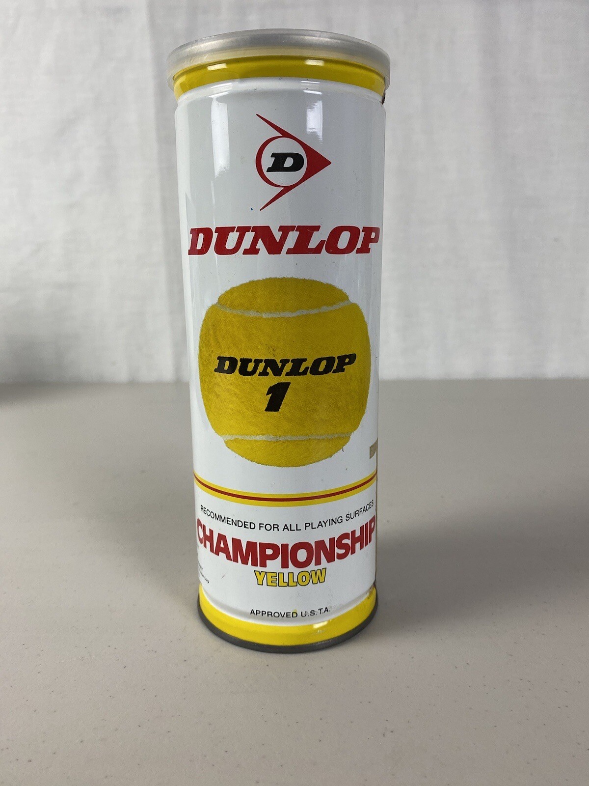 Vintage Dunlop Championship Yellow Tennis Balls Sealed Can 3 Balls eBay