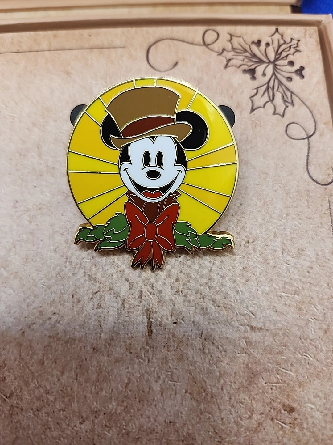 Disney Pin 2024 Mickey’s Christmas Carol Advent Calendar MICKEY STARBURST