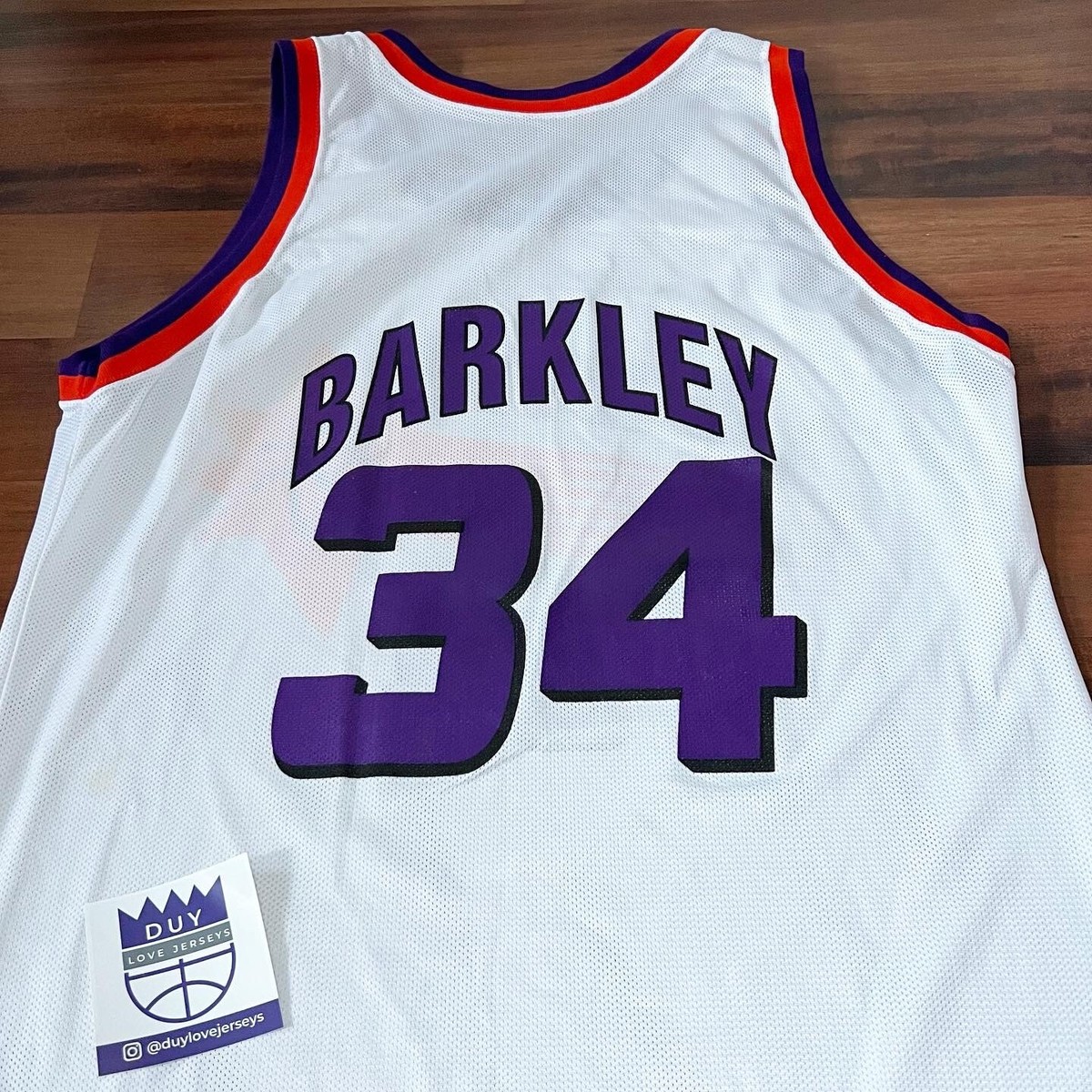 Charles Barkley Phoenix Suns Home Jersey Champion NBA Size 44 | eBay