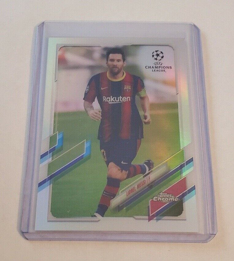 R67,420 - 2020-21 Topps Chrome UCL Refractor #1 Lionel Messi FC Barcelona