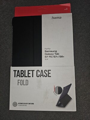 Hama Samsung Galaxy Tab S7FE / S7+ / S8+ 12,4'' Book Cover Hülle Tasche 00217133