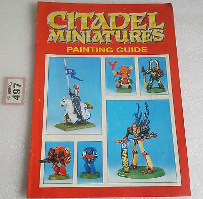 1992 Citadel Miniatures Painting Guide - Games Workshop Warhammer & Rogue Trader