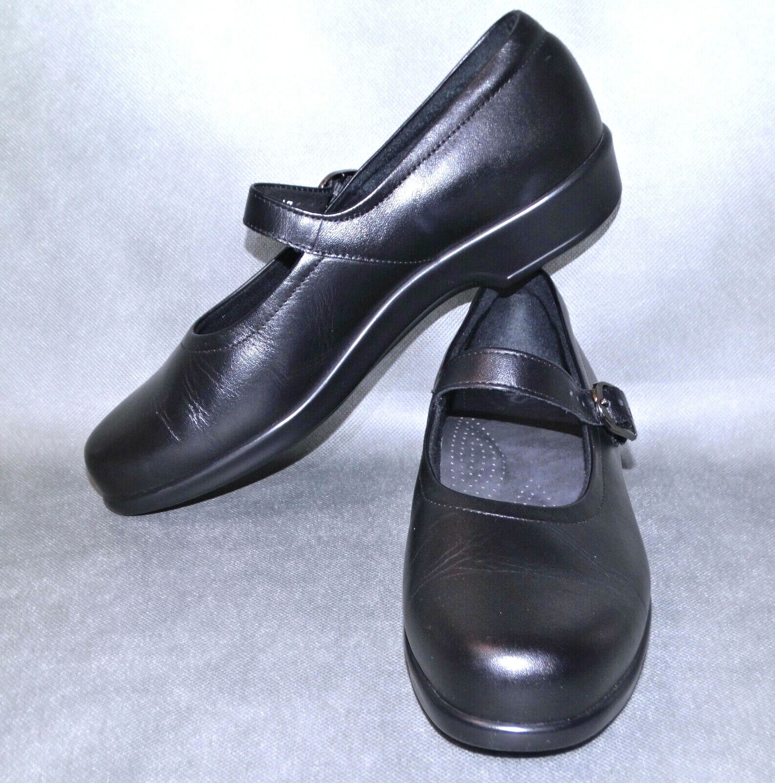 SAS SHOES WOMENS SHOES N MARIA BLACK MJAY MARY JANE COMFORT