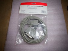 GC 10FT DB-9 FEMALE TO DB-25 MALE MODEM ADAPTER CABLE