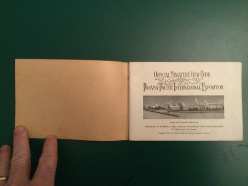 1915 Pan Pacific International Exposition Official Miniature View Book - Picture 4 of 18