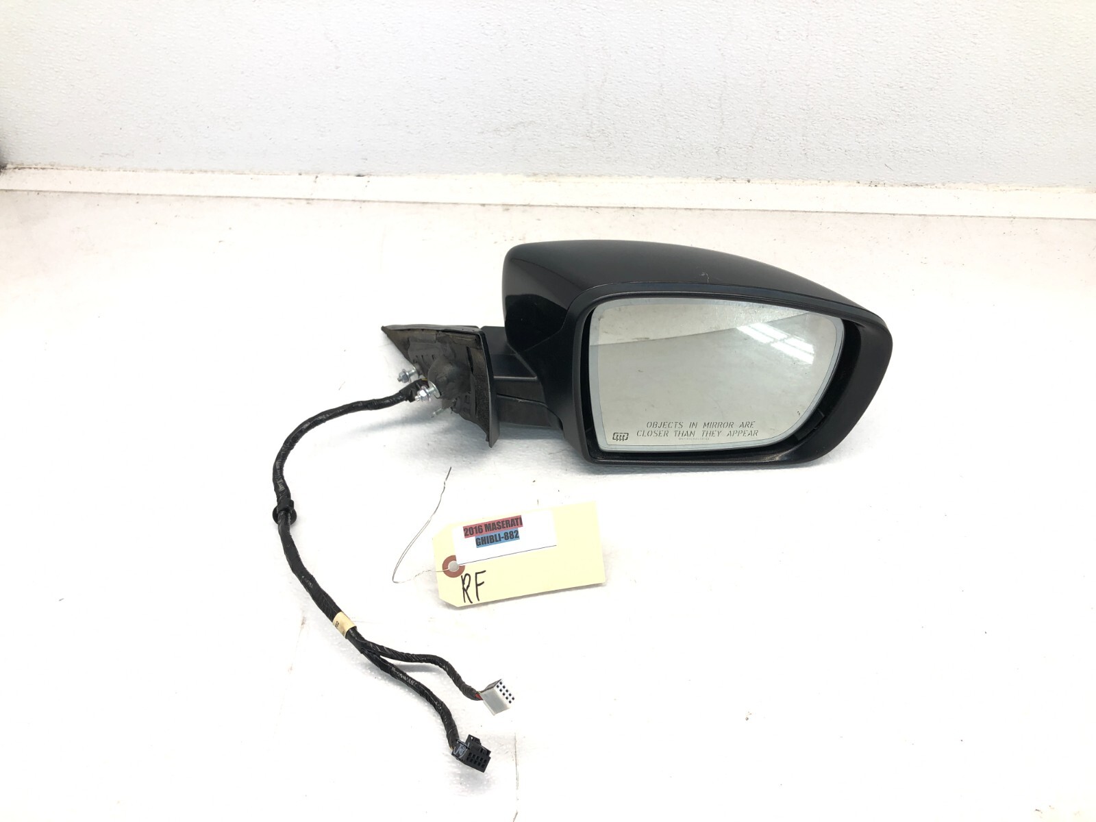 2014-2024 MASERATI GHIBLI S RIGHT PASS FRONT DOOR EXTERIOR SIDEVIEW MIRROR OEM