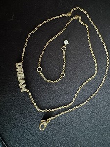 Authentic NADRI 18K Gold Plated "DREAM" CZ Necklace