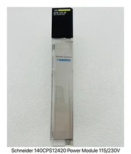 Schneider 140CPS12420 Power Supply Module Modicon Quantum ~ 115v/230V ~ Surplus