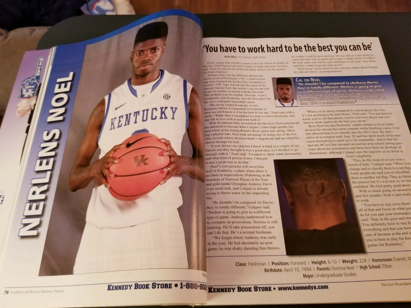 201213 The Cats' Pause Kentucky Basketball Yearbook (UK 2012 NCAA