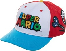Super Mario Bros Power-Ups Creatures Snapback Hat