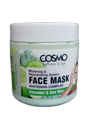 Cosmo Wellness & Spa Face Mask Whitening Complex - Cucumber