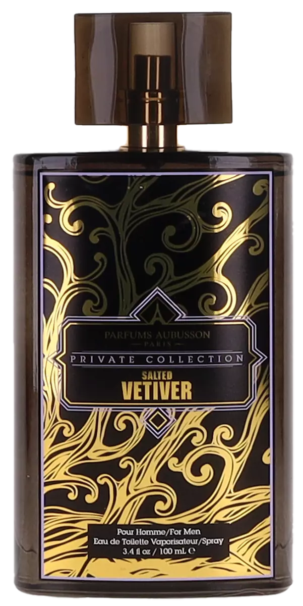 Salted Vetiver Private Collection By Aubusson Men Eau De Toilette Spray  3.4oz